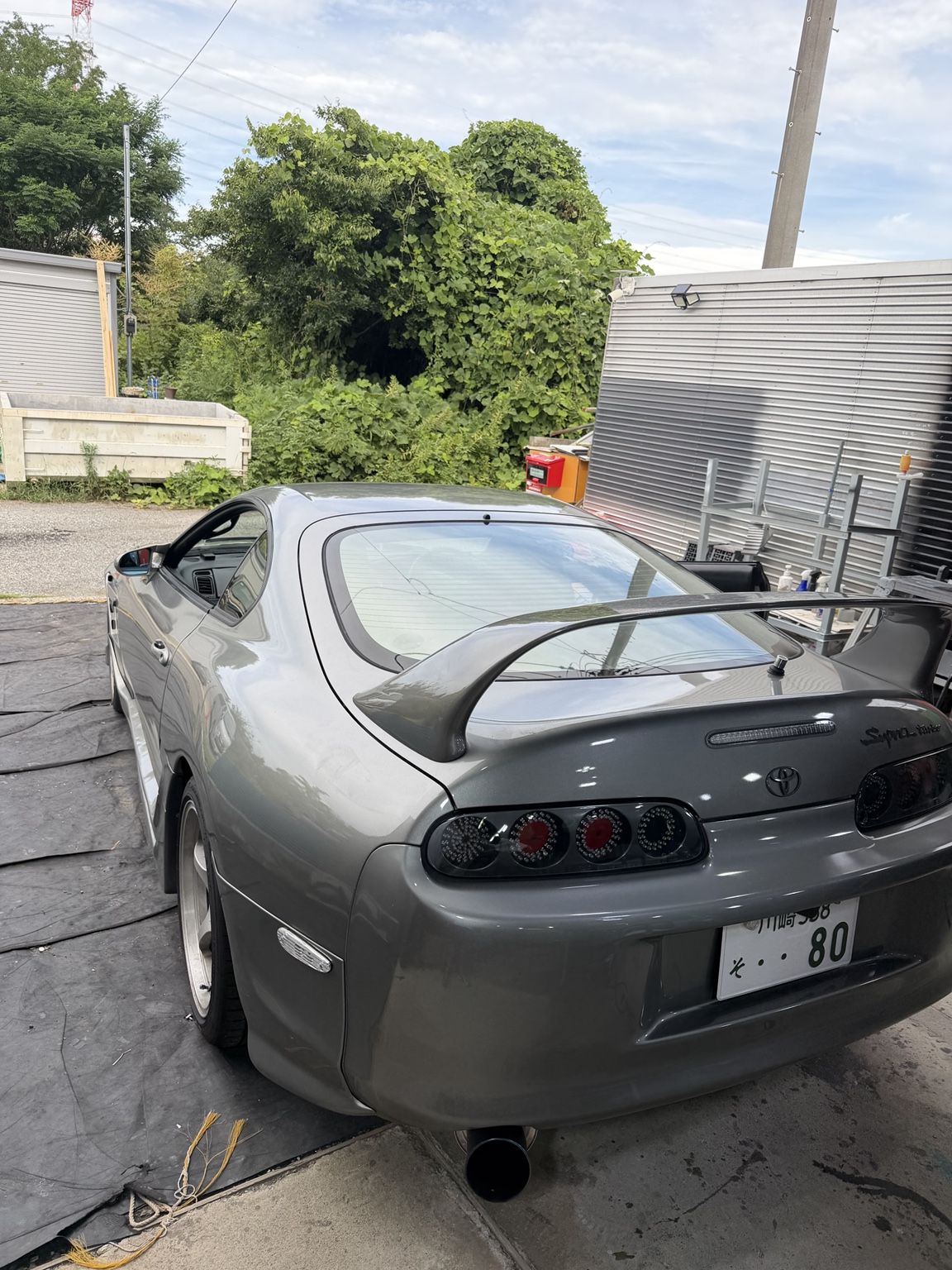 Toyota Supra MK4, autre vue du véhicule